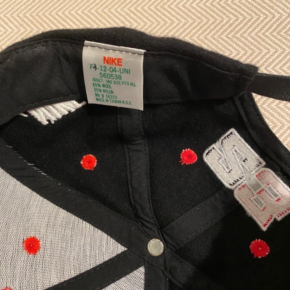 Vintage 90’s Nike Air Jordan Jump Man Script Strapback 23 Logo Hat - Picture 7 of 11